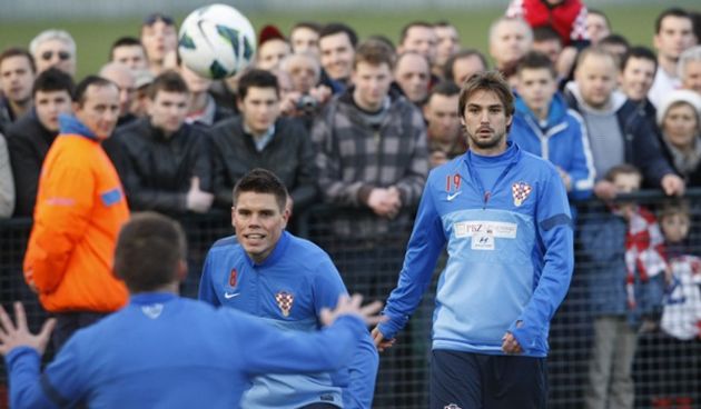 Trening Hrvatske nogometne reprezentacije, foto: Cropix