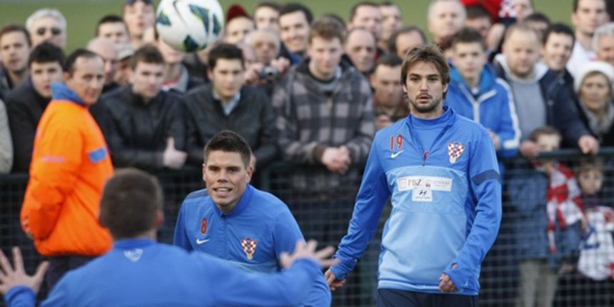 Trening Hrvatske nogometne reprezentacije, foto: Cropix Trening Hrvatske nogometne reprezentacije, foto: Cropix