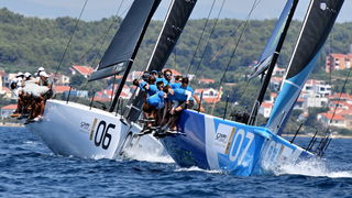 Prvi dan TP52 regate ispred zadarske rive Prvi dan TP52 regate ispred zadarske rive