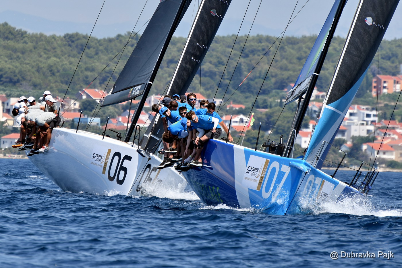 Prvi dan TP52 regate ispred zadarske rive Prvi dan TP52 regate ispred zadarske rive