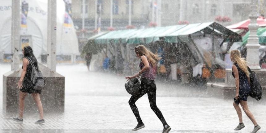 Kiša, pljusak, Photo: Patrik Macek/PIXSELL