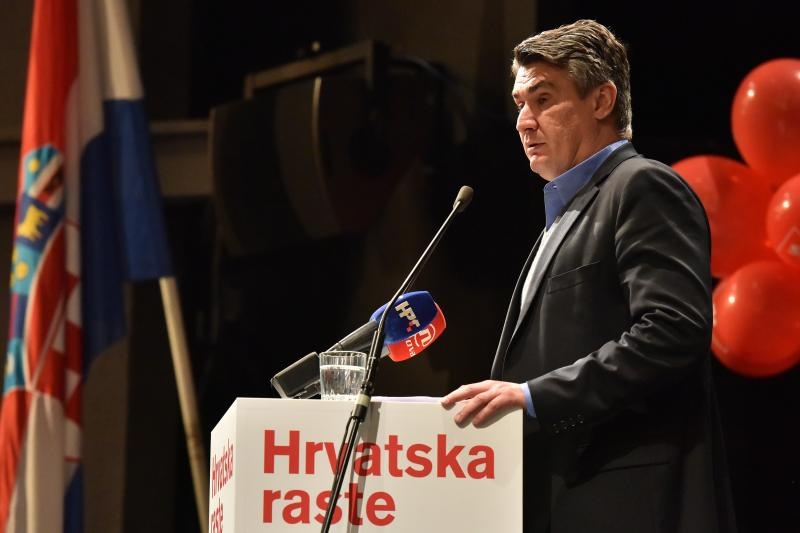 Predizborni skup koalicije “Hrvatska raste” u HNK Zadar, Foto: Dino Stanin/PIXSELL