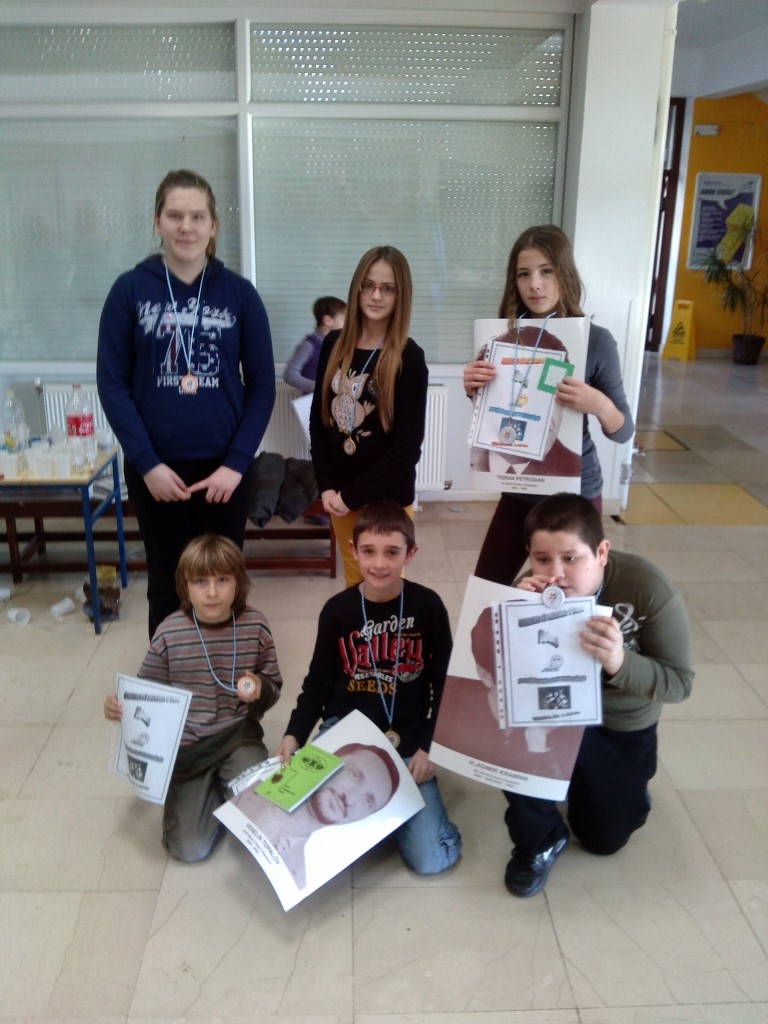 OŠ Smiljevac: Prvenstvo u šahu