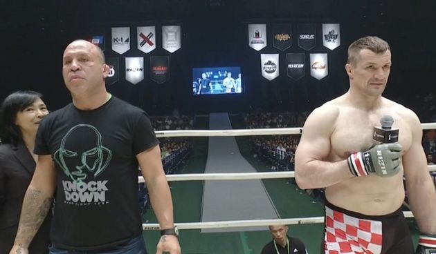 Wanderlei Silva i Mirko Filipović. Screen: Youtube