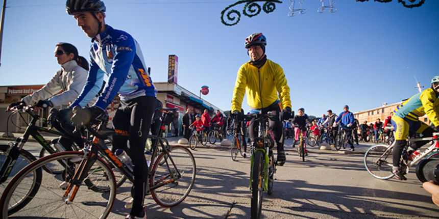 Božićna biciklijada Zadar – Vir (foto:Saša Čuka)