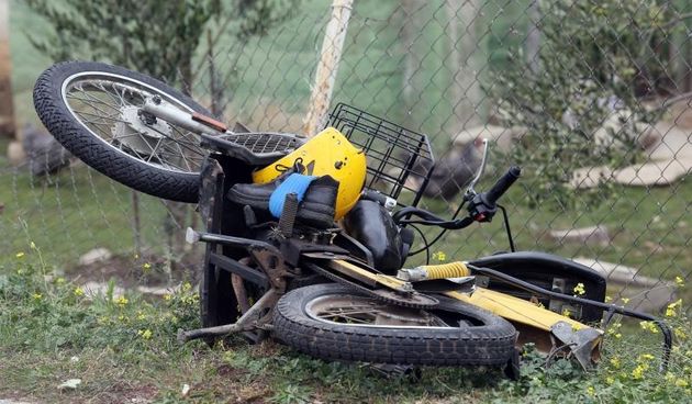 Moped, nesreća