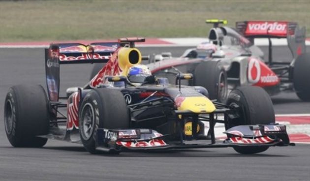 Red Bull Formula One driver Sebastian Vettel // AP Photo