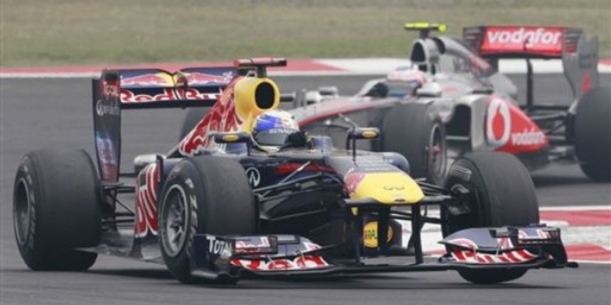 Red Bull Formula One driver Sebastian Vettel // AP Photo
