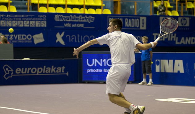 Roko Karanusic, PBZ Zagreb Indoors, 26.2.2008.