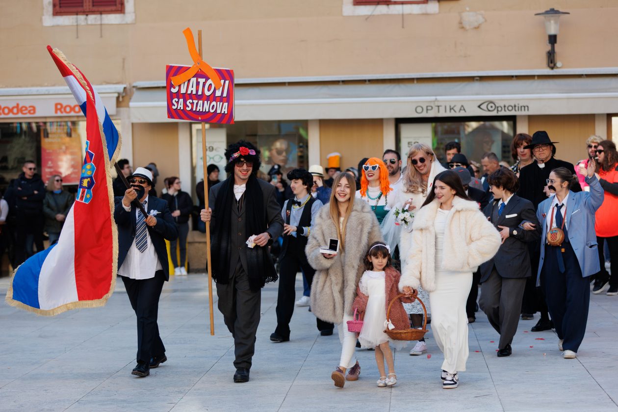 09 Karnevalska povorka Zadar 15.2.2026, Foto Bojan Bogdanić