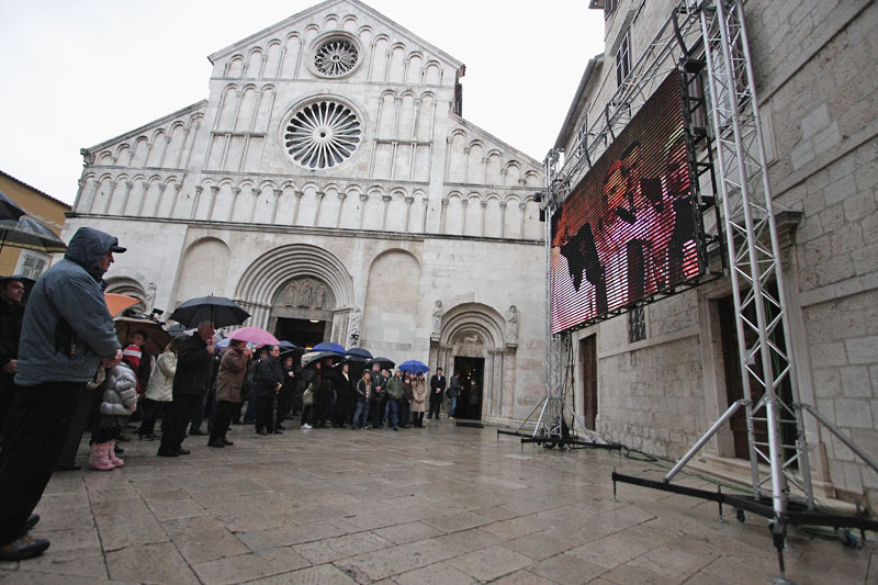 Posljednji ispraćaj nadbiskupa Ivana Prenđe (foto: Marin Gospić)