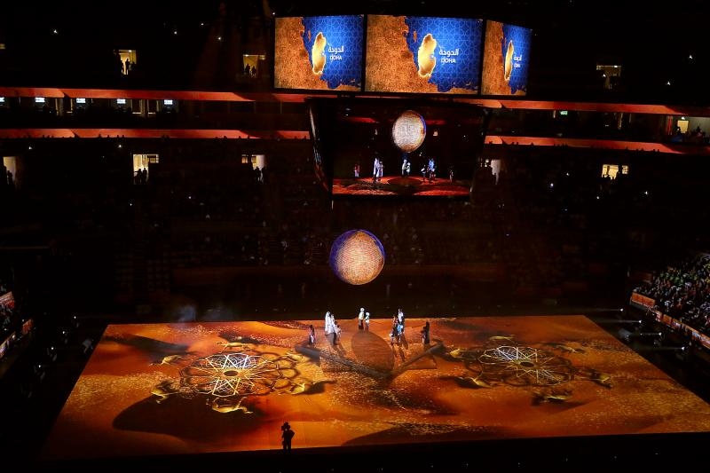 Doha: Svečano otvorenje 24. Svjetskog prvenstva za rukometaše, foto: Goran Stanzl/PIXSELL Doha: Svečano otvorenje 24. Svjetskog prvenstva za rukometaše, foto: Goran Stanzl/PIXSELL