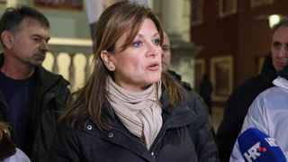 Vidović Krišto na Narodnom trgu prikuplja potpise za predsjedničku kandidaturu