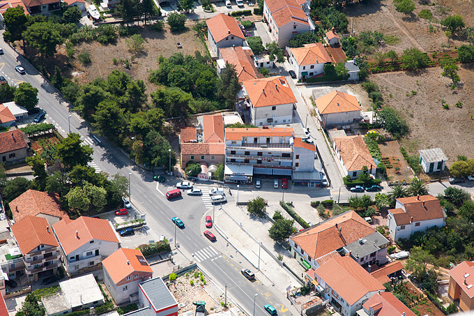 Grad Zadar iz zraka, foto: Leo Banić