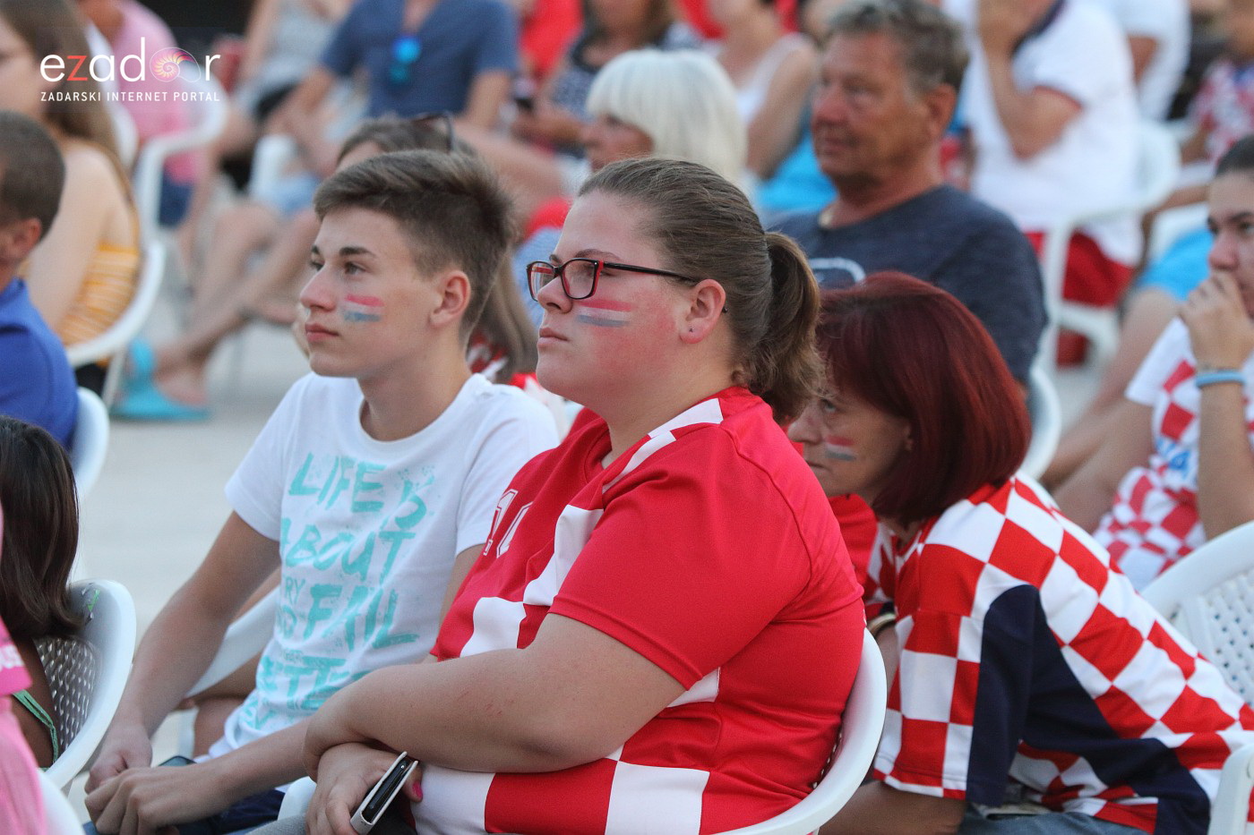 Bibinje: Navijanje za Vatrene i fešta nakon pobjede nad Engleskom