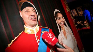 Zagreb, 200511.
Hypo zgrada.
Dreft fashion week Zagreb.
Na slici Stefan Lupino i muza.
Foto: Biljana Gaurina / CROPIX