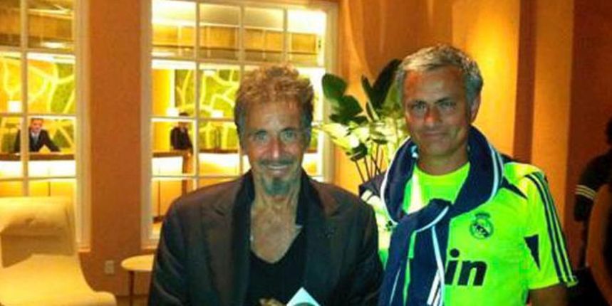 Jose Mourinho i Al Pacino, foto: as.com