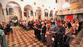 Svečana večernja misa u crkvi Sv.Šime (foto:Saša Čuka)