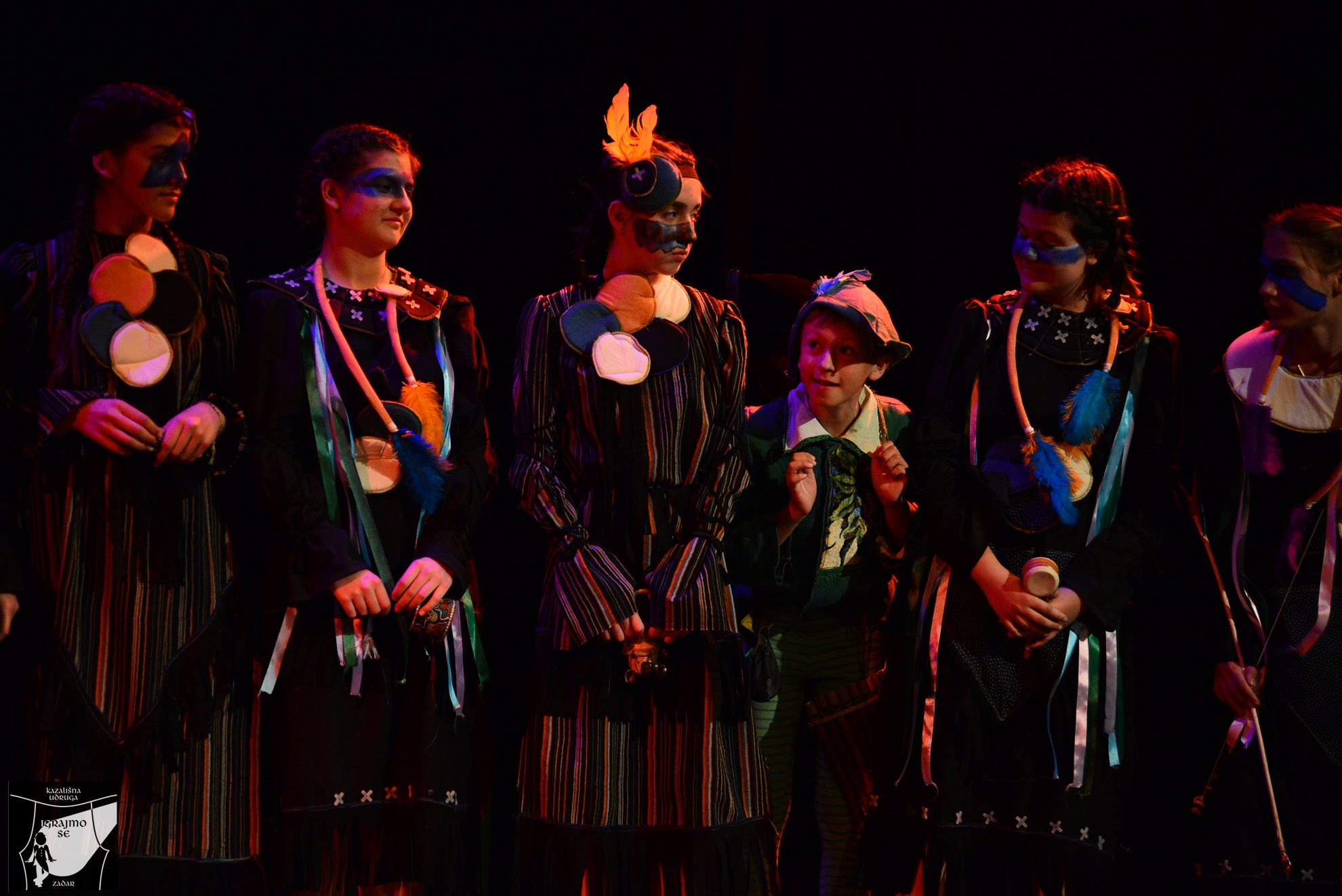 Kazališna udruga “Igrajmo se” u HNK Zadar premijerno je izvela predstavu Petar Pan