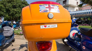 Vespaši zauzeli Biograd, foto: Vinko Pešić