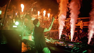 Trećeg dana Blacksheep Festivala u Aquarius klubu na Zrću nastupio je Moti. Foto: Goran Telak