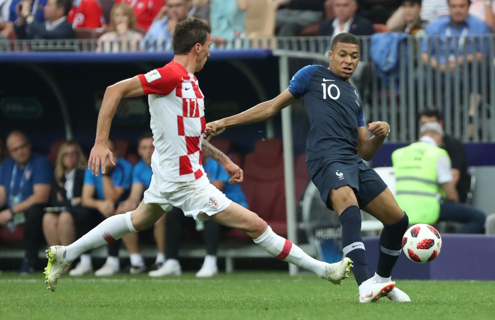 Svjetsko nogometno prvenstvo 2018., finale, Hrvatska – Francuska