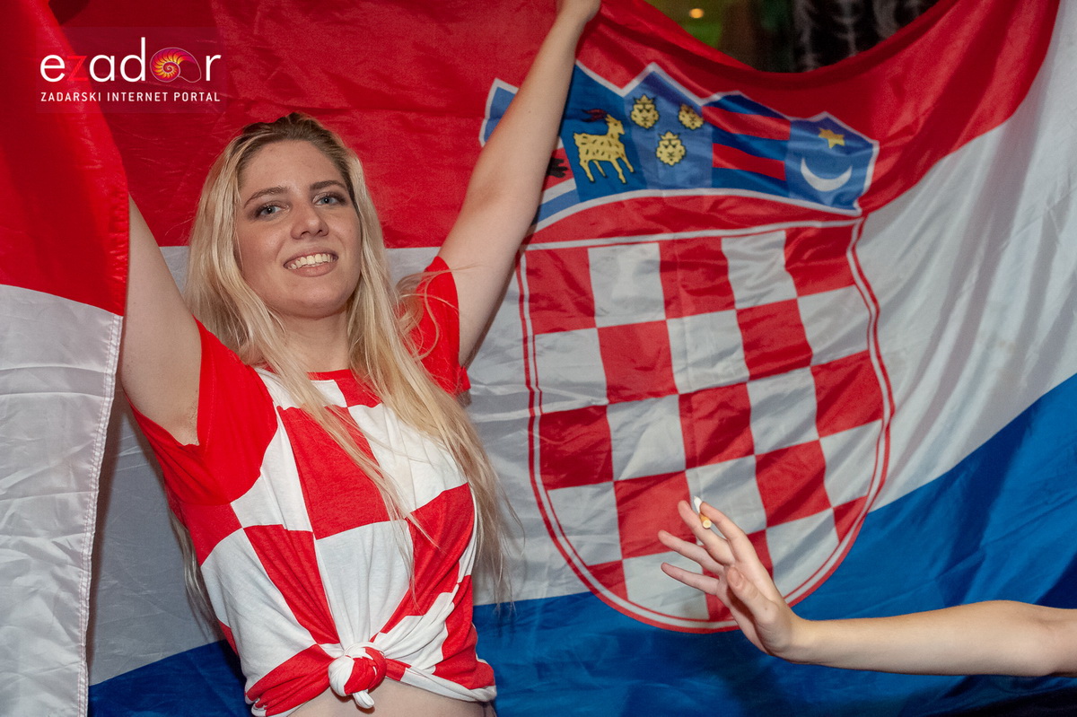 Zadar je gorio: Velika fešta nakon plasmana Vatrenih u polufinale Svjetskog prvenstva