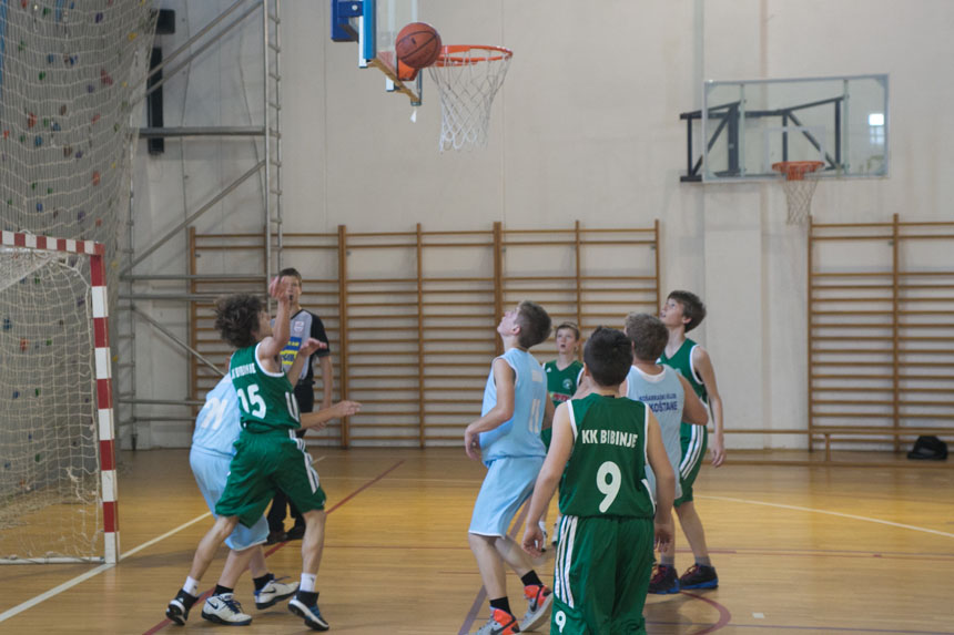 Košarkaški turnir u OŠ Stjepana Radića