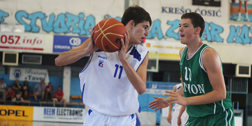 Juniori : KK Zadar : KK Olimpija (foto:Saša Čuka)