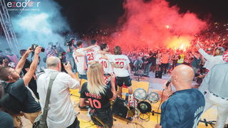 Zadar priredio nezaboravan doček svojim Vatrenim herojima