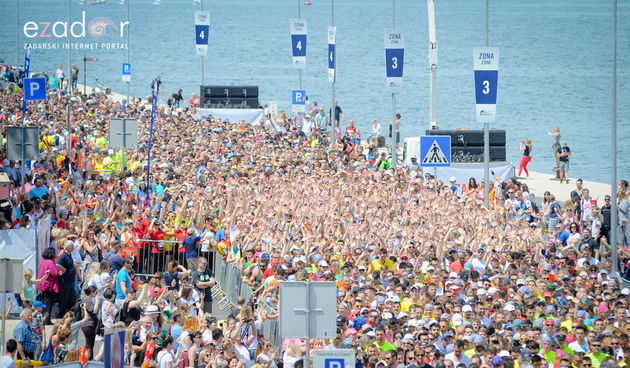 Start utrke Wings for Life World Run Zadar 2018.