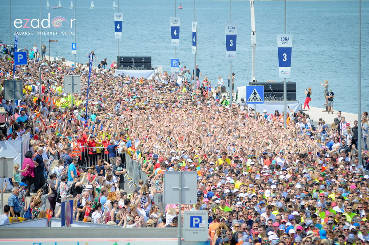 Start utrke Wings for Life World Run Zadar 2018.