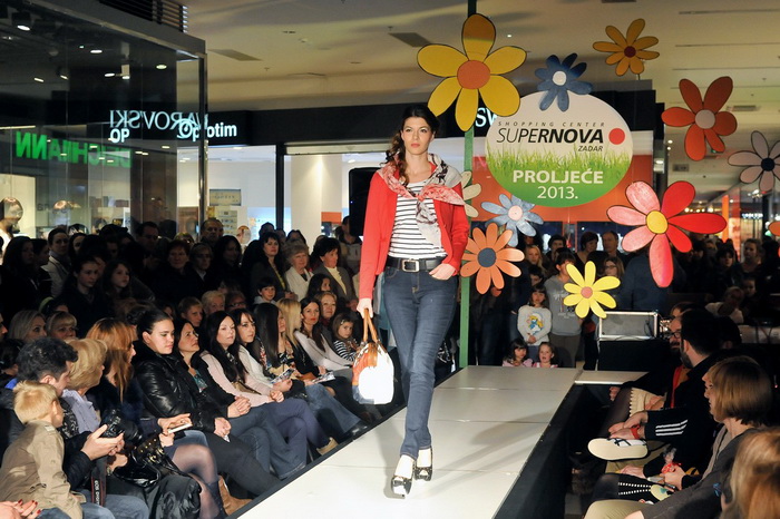 Supernova Zadar: Beauty Corner by Robert Sever & Modna revija Proljeće 2013, Foto: Krešimir Sorić