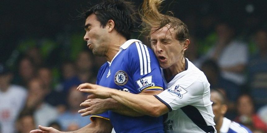 Deco i Modrić (Foto:Reuters)