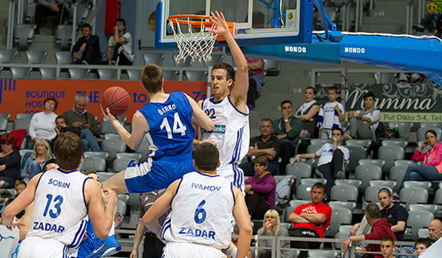 A-1 liga za prvaka, 12. kolo: KK Zadar – KK Kvarner 2010 93-71, foto: Kristijan Orlić