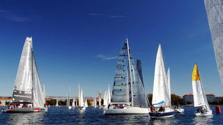 Zadarska Koka 2016. gledana s mora. Foto: Leonard Kvarantan Zadarska Koka 2016. gledana s mora. Foto: Leonard Kvarantan