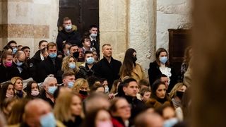 Polnoćka u katedrali svete Stošije