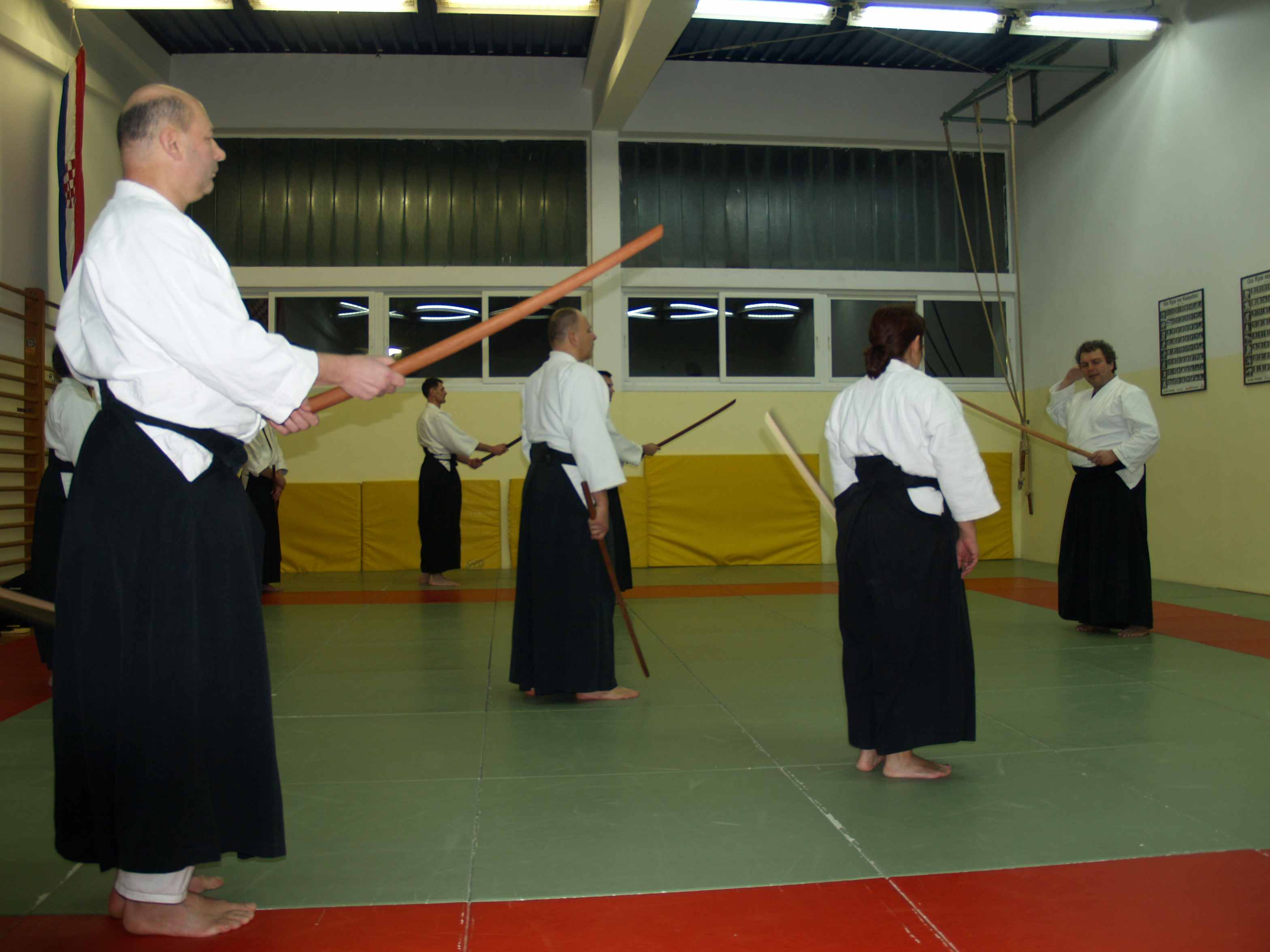 Aikido, seminar Alesa Leskovseka u AK Donat