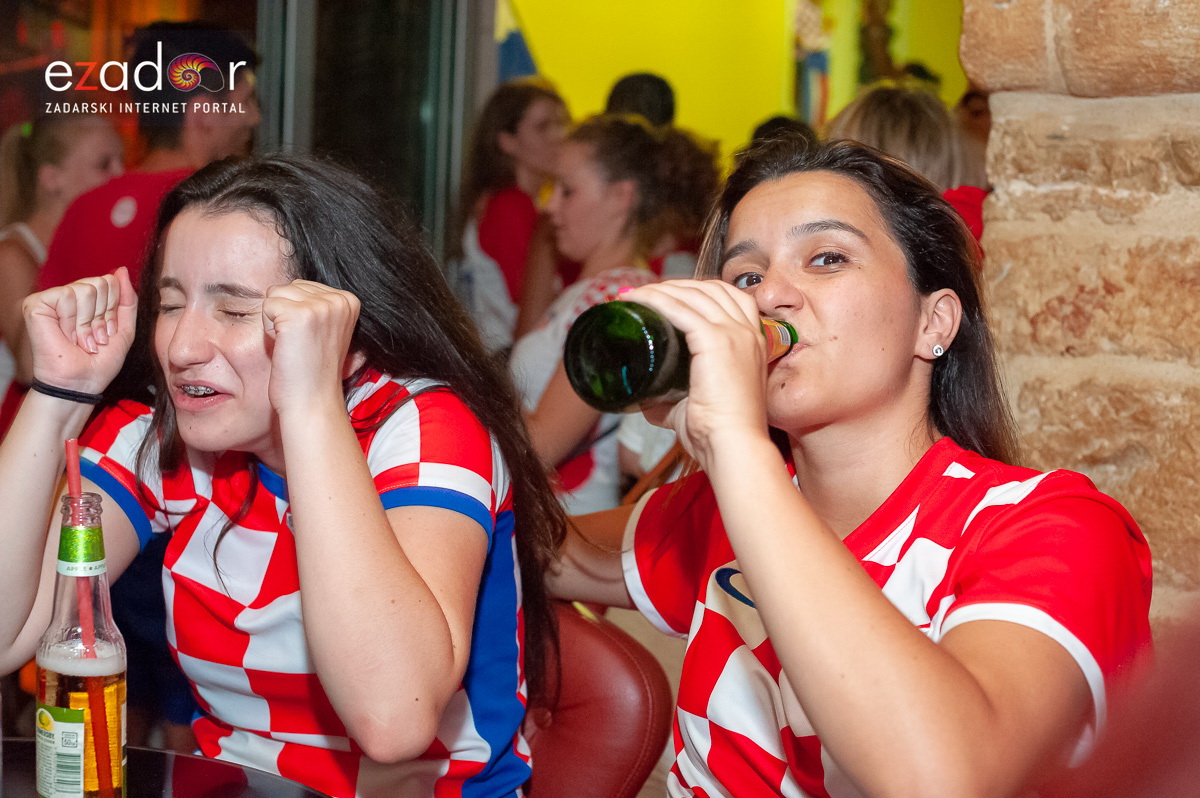 Zadar je gorio: Velika fešta nakon plasmana Vatrenih u finale Svjetskog prvenstva