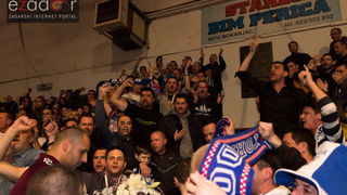 Humanitarno gledanje utakmice Zadar-Cibona u Jazinama Humanitarno gledanje utakmice Zadar-Cibona u Jazinama