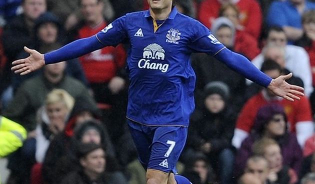 Nikica Jelavić Everton, foto: Reuters