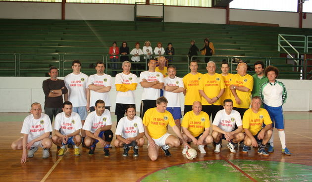 Malonogometna humanitarna utakmica Lions Club Zadar – Zadarski novinari, Foto: Mladen Malik