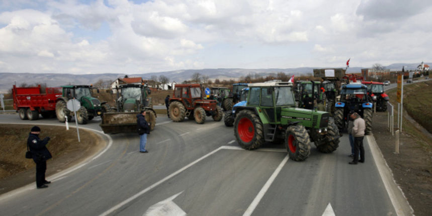 Prosvjed seljaka ( foto Cropix). Prosvjed seljaka ( foto Cropix).