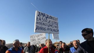 Pag: Prosvjed protiv ilegalnih berača samoniklog bilja, Foto: Filip Brala/PIXSELL