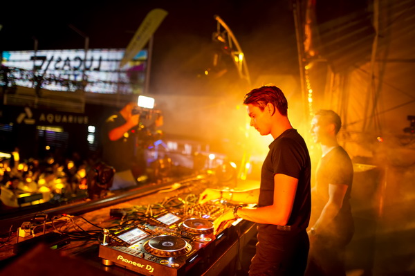 Drugog dana Blacksheep Festivala u Aquarius klubu na Zrću nastupili su Lucas&Steve. Foto: Goran Telak