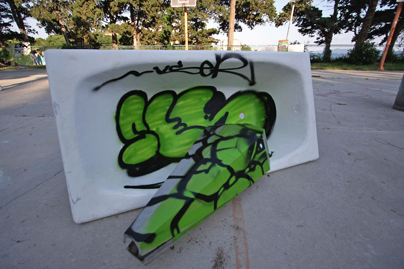 Grafiti, Hip hop & Break battles – Kapetanski park (foto: Marin Gospić)