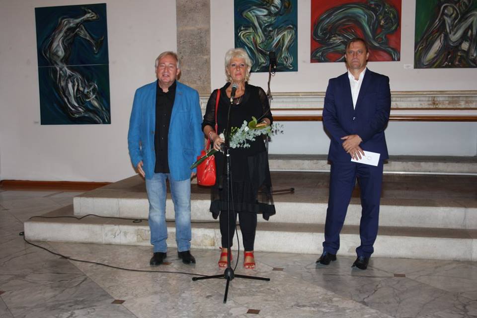 Otvorenje izložbe Duška Šibla u Gradskoj loži Otvorenje izložbe Duška Šibla u Gradskoj loži