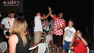 Bibinje: Navijanje za Vatrene i fešta nakon pobjede nad Rusijom