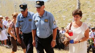 30.08.2015., Kornati – Na otoku Kornatu obiljezena je 8. obljetnica stradanja 12 vatrogasaca iz Sibenika, Vodica i Tisnog. Photo: Dusko Jaramaz/PIXSELL 30.08.2015., Kornati – Na otoku Kornatu obiljezena je 8. obljetnica stradanja 12 vatrogasaca iz Sibenika, Vodica i Tisnog. Photo: Dusko Jaramaz/PIXSELL