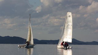 Sukosan: U uvali Zlatna luka odrzan je prvi dan dan Match Race regate, Foto: Mladen Malik